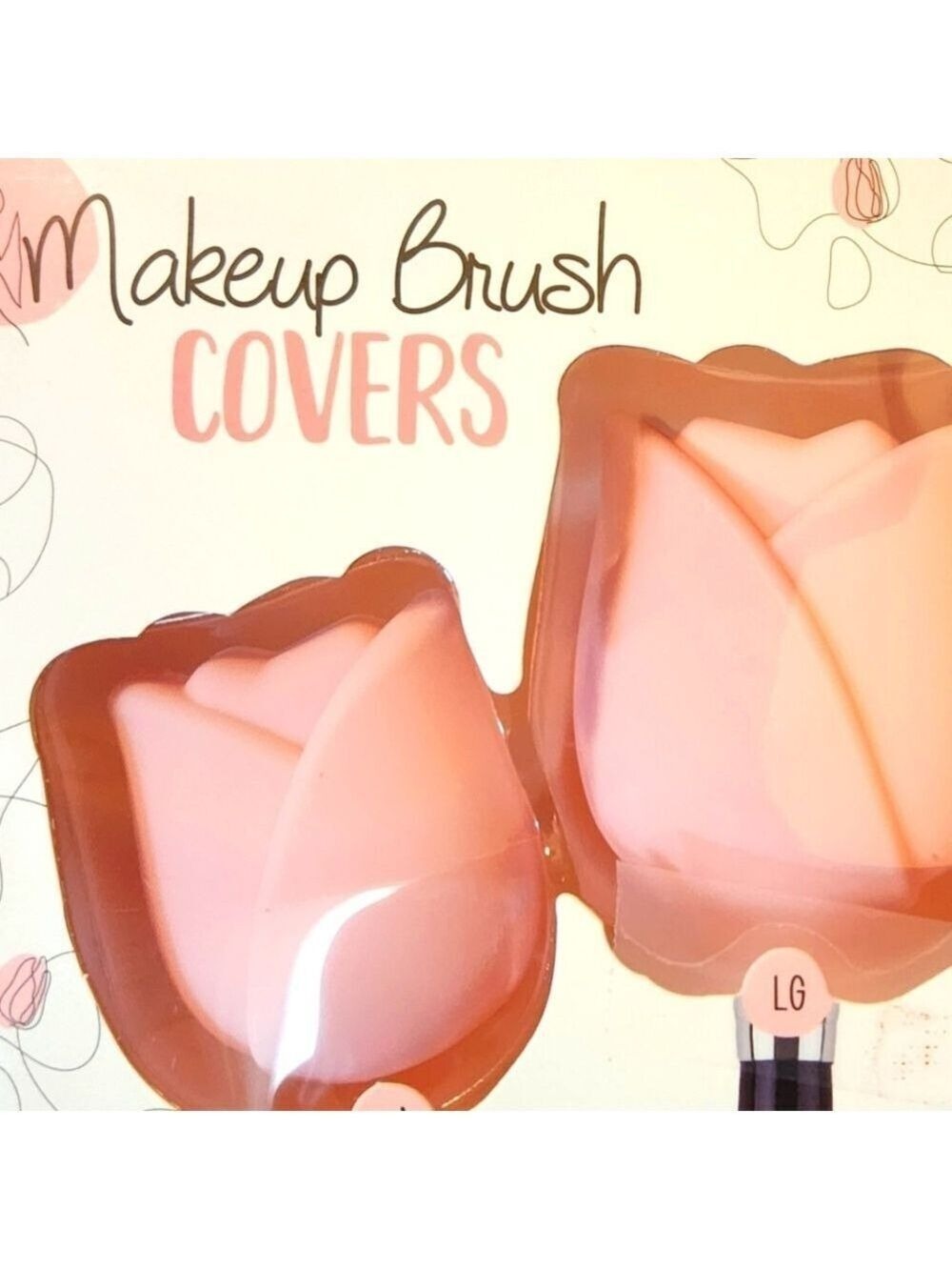 Makeup brush covers 3 pack, 3 sizes.